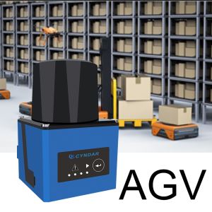 Escàner làser 2D per a cotxes AGV